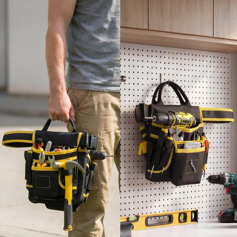 Heavy Equipment Electrician - Wytrzymała torba na narzędzia, wykonana z