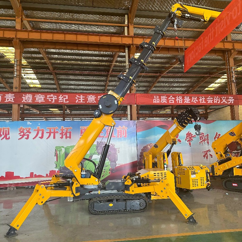 Kompaktowy Mini Dźwig Pająk Hy – Heavy Equipment Lift recenzja i cena